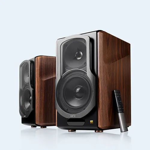 2.0 Hi-Res Bluetooth Bookshelf Speaker System