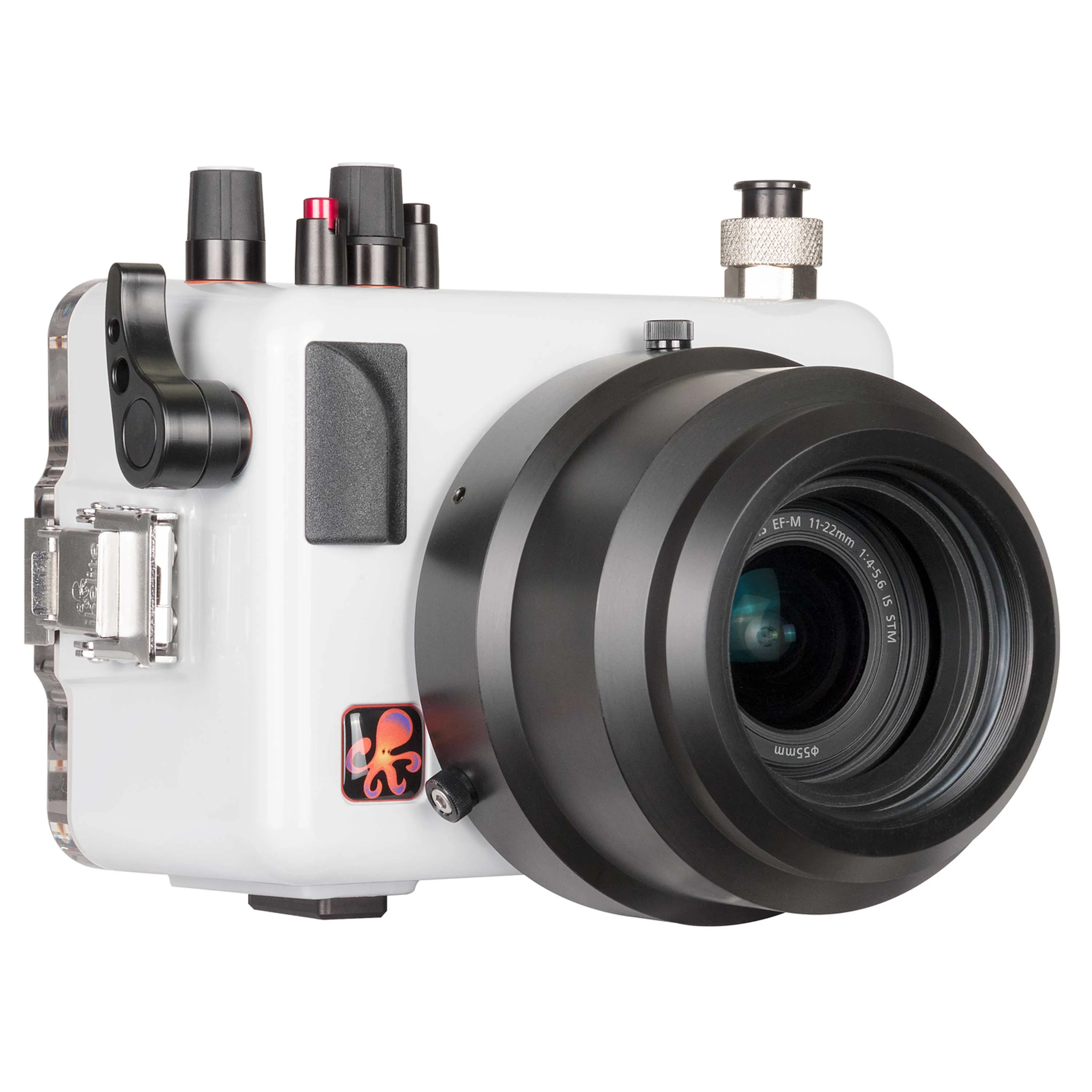 200DLM/A Underwater TTL Housing for Canon EOS M50, Kiss M Mirrorless Digital Cameras