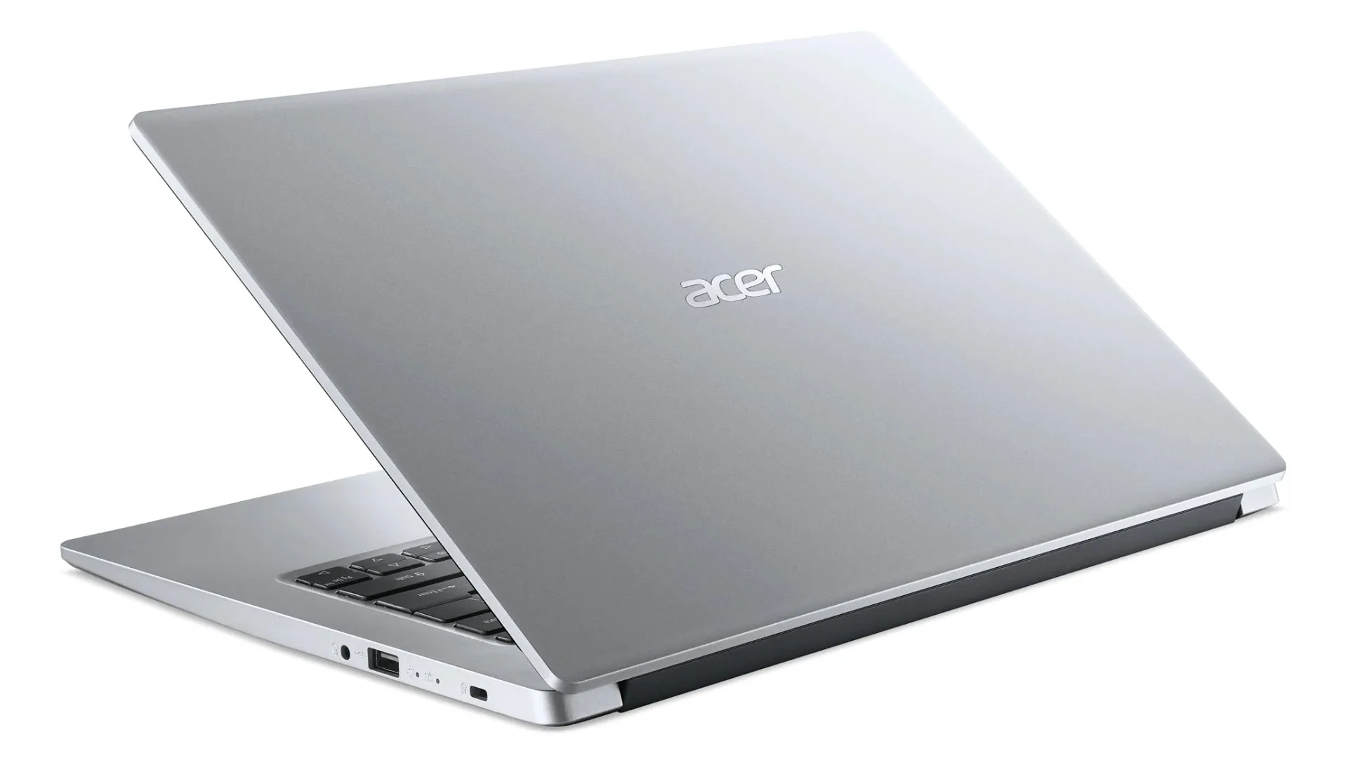 Acer, Aspire 1 Laptop, Intel Celeron N6000, 4 GB RAM, 256 GB SSD eMMC, 14" Inch FHD Display, Win 11 Home, Silver