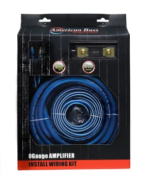 American Bass 0 Gauge Amplifier Kit