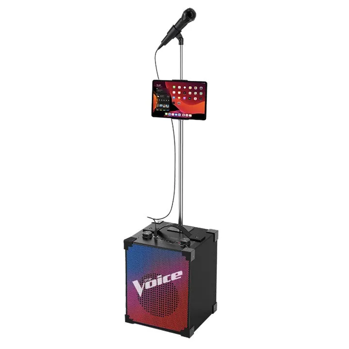 AMPED Portable Karaoke Speaker with Microphone Stand