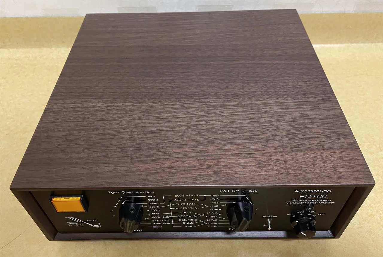 Aurorasound EQ-100 Adaptive Multi-curve Phono Equalizer