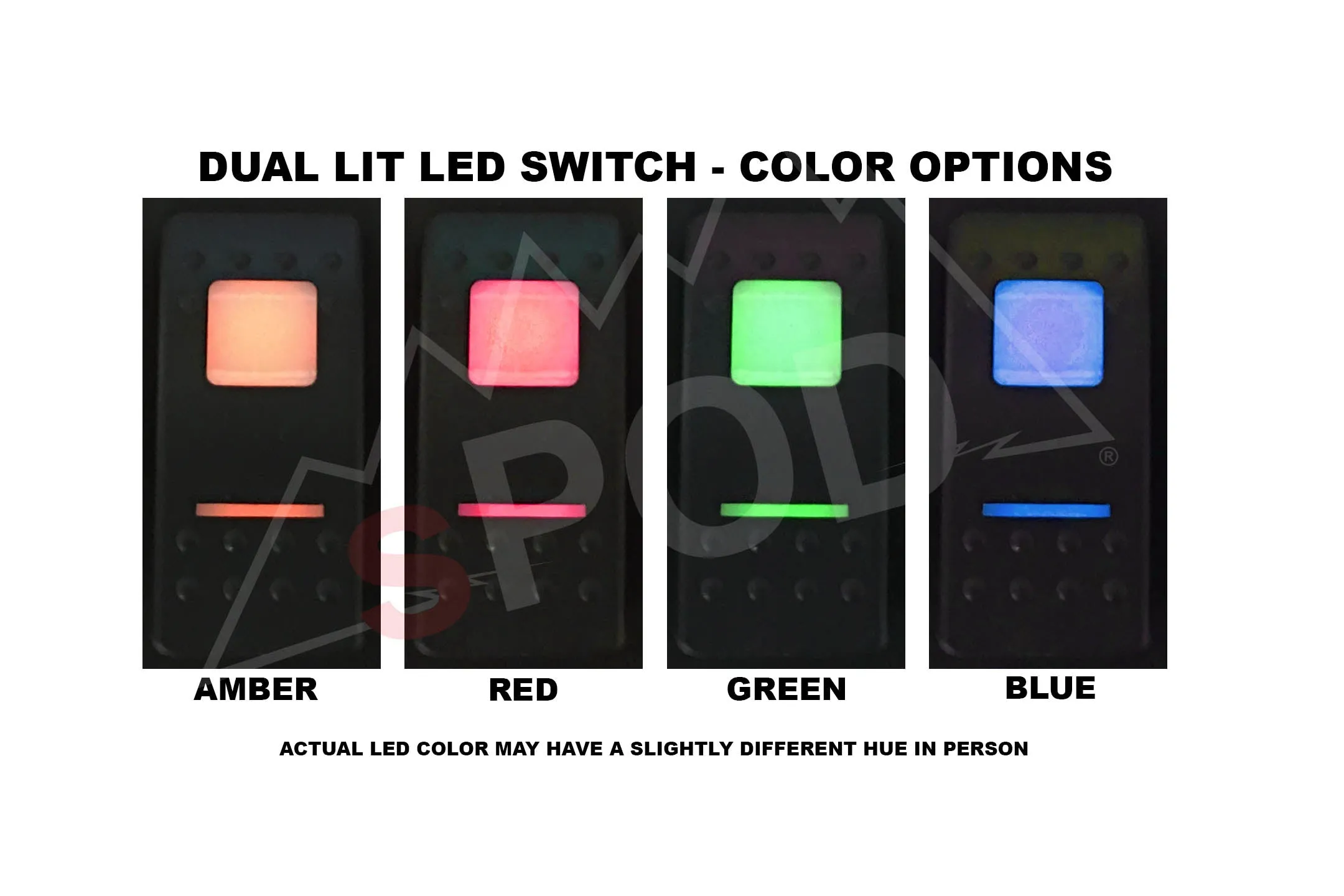 BantamX Modular w/ Green LED with 36 Inch Battery Cables sPOD