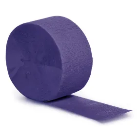 Bulk Purple Crepe Streamer 81 ft (12 per Case)