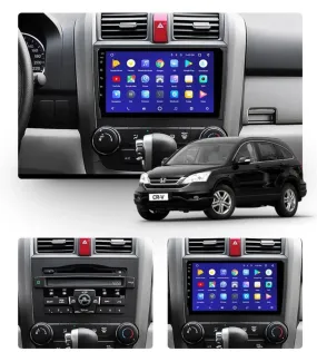 Car Dealz 10.2" Android 10.0 Honda CRV CR-V 3 RE 2006-2012 In Dash Plus OEM Fascia