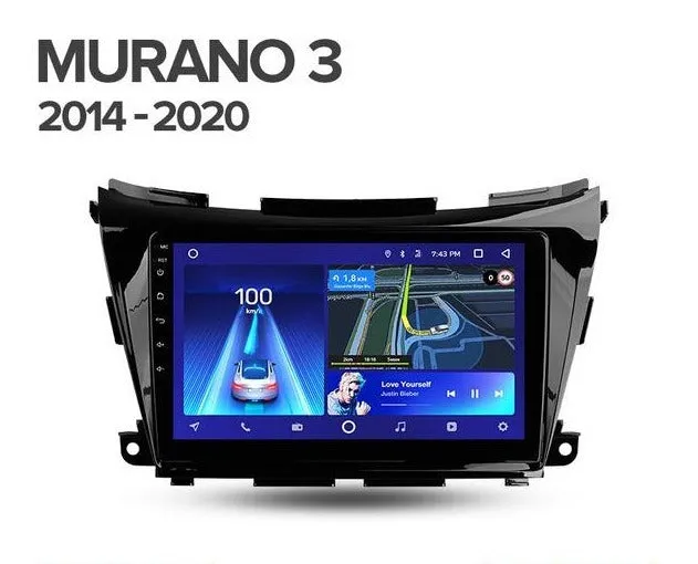 Car Dealz 10.2" Android 10.0 Nissan Murano 3 Z52 2014 - 2020 In Dash Plus OEM Fascia