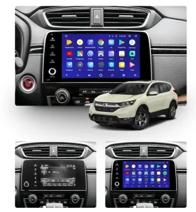 Car Dealz 9" Android 10.0 Honda CRV CR-V 5 RT RW 2016-2018 w CAM In Dash Plus OEM Fascia