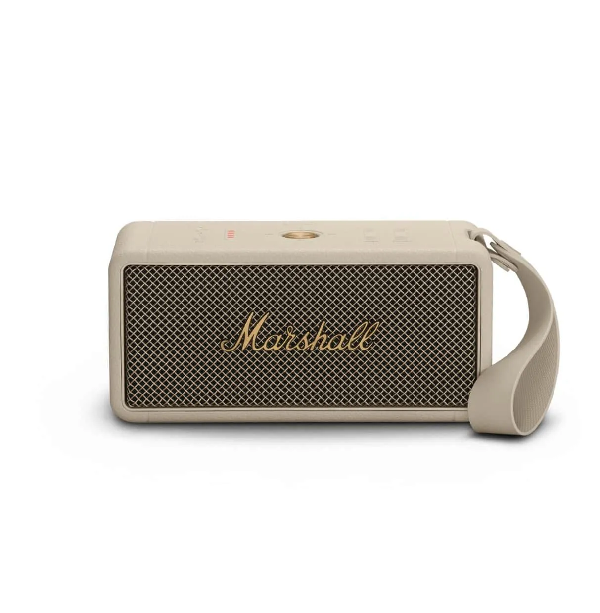 Certified Refurbished - Marshall Middleton Portable Bluetooth Speaker - Cream