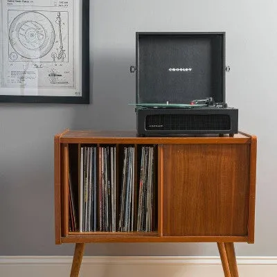 Crosley Voyager Bluetooth Vinyl Record Player - Black