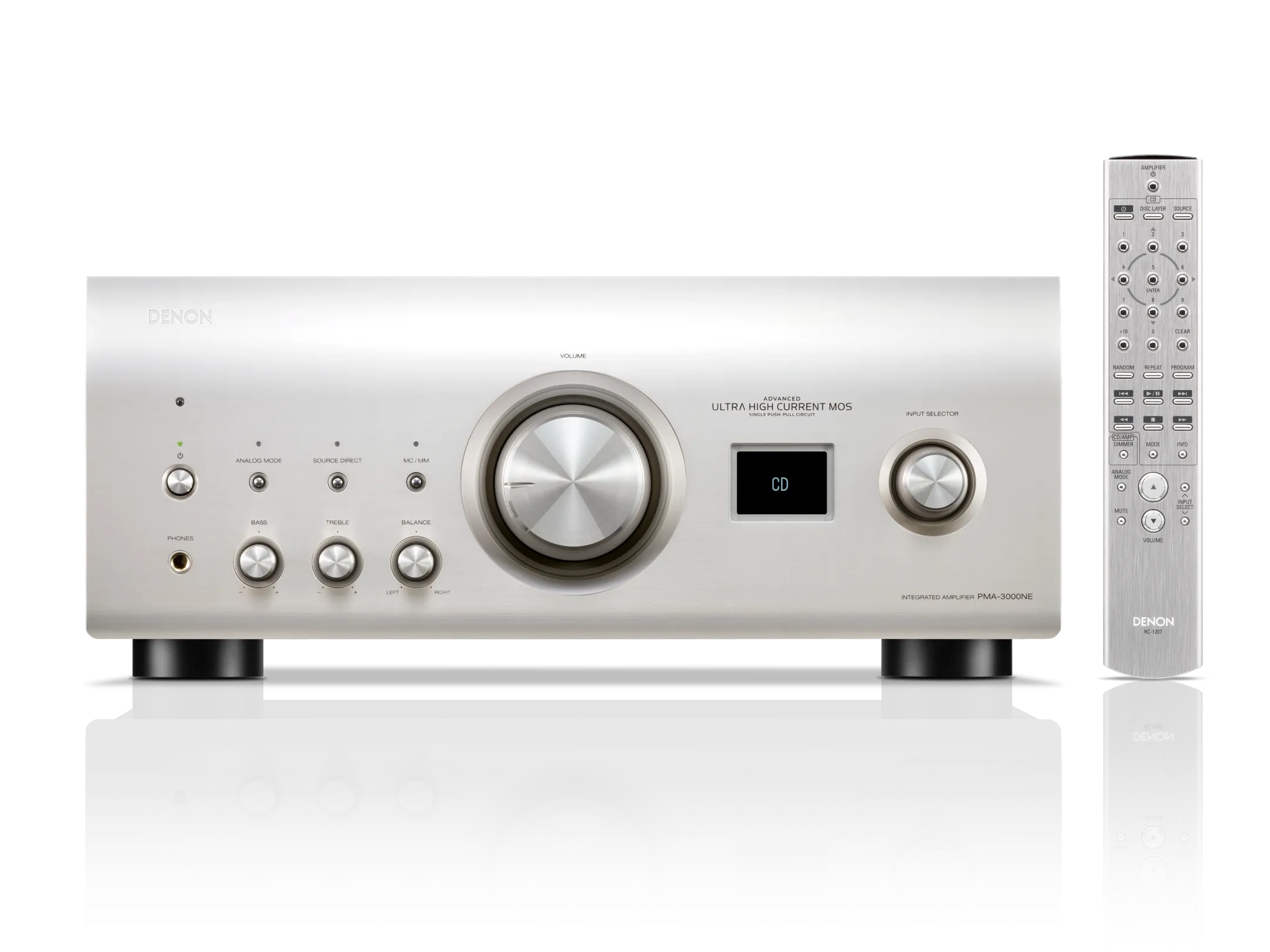 Denon PMA-3000NE 2 Channel 160W Integrated Amplifier with MM/MC Phono Stage