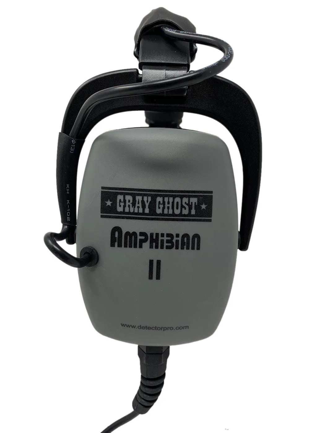 DetectorPro Gray Ghost Amphibian II Headphones for Garrett AT Max Pro Gold ATX Infinium Seahunter