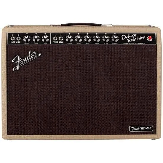 Fender Tone Master Deluxe Reverb 1x12" 100-watt Combo Guitar Amp - Blonde