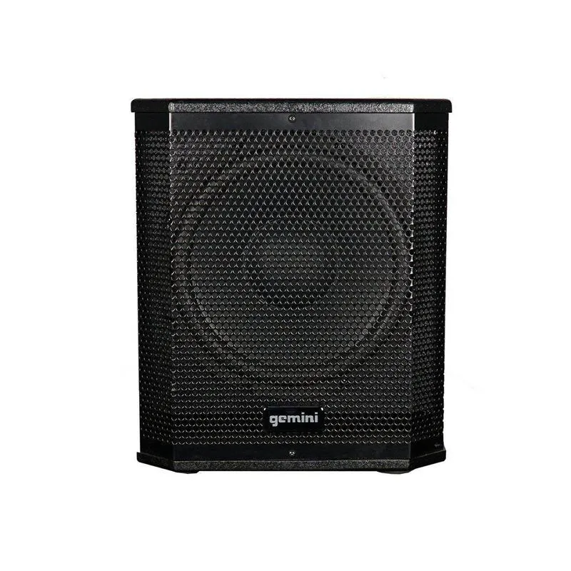 Gemini LRX-448 4x4" Portable Line Array Speaker with 12" Subwoofer (Pair)