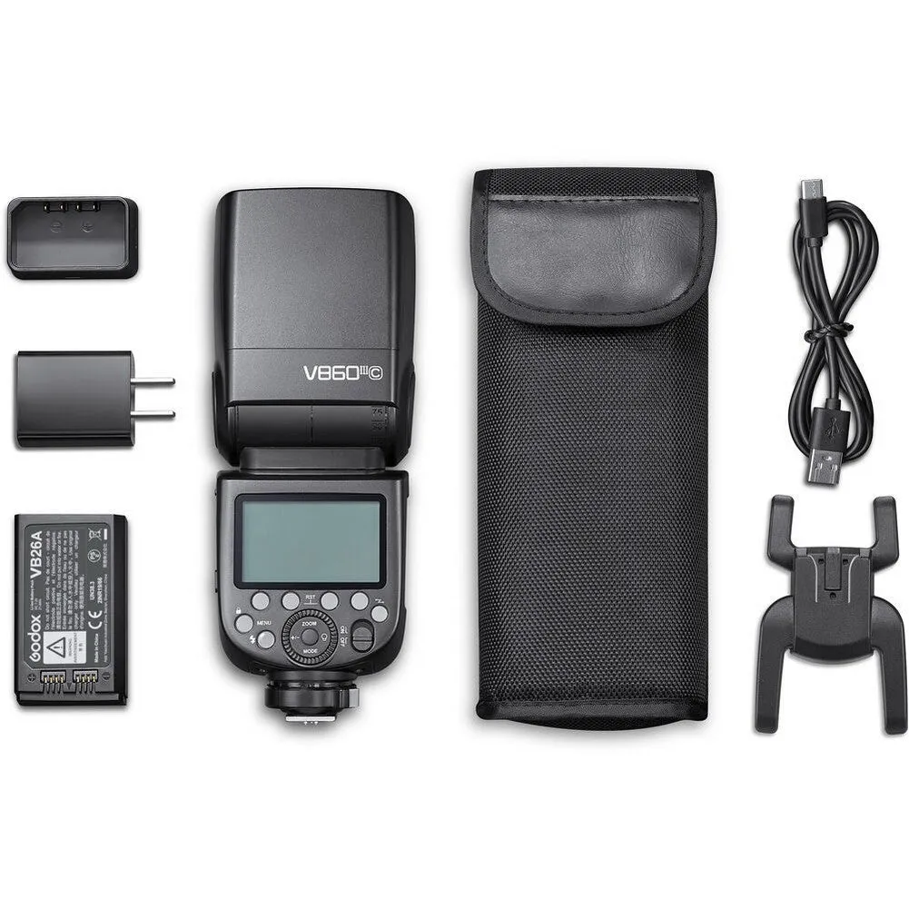 Godox Ving V860IIIC TTL Li-Ion Flash Kit for Canon Cameras