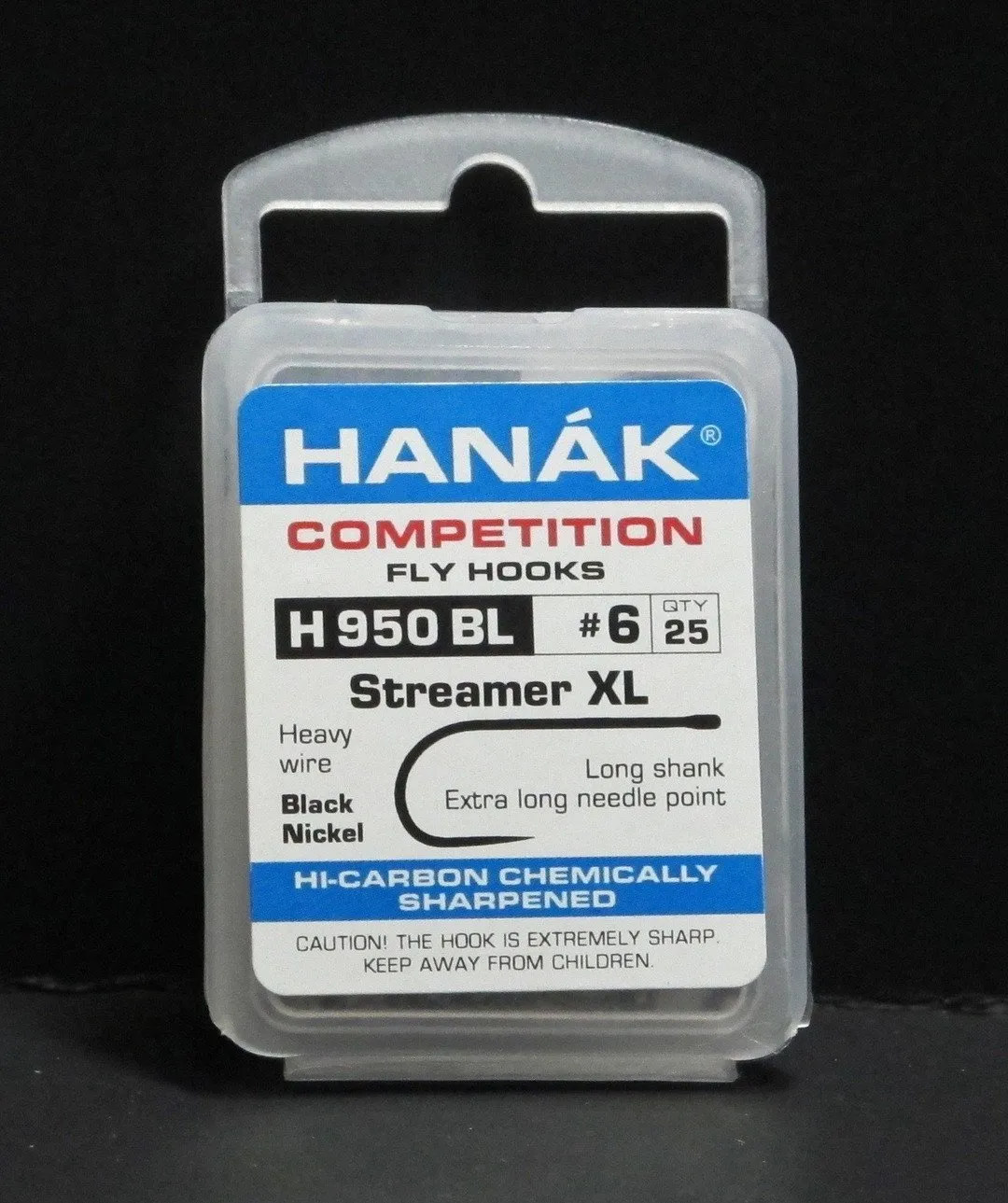 Hanak Hooks Model 950 Streamer XL 25 Pack