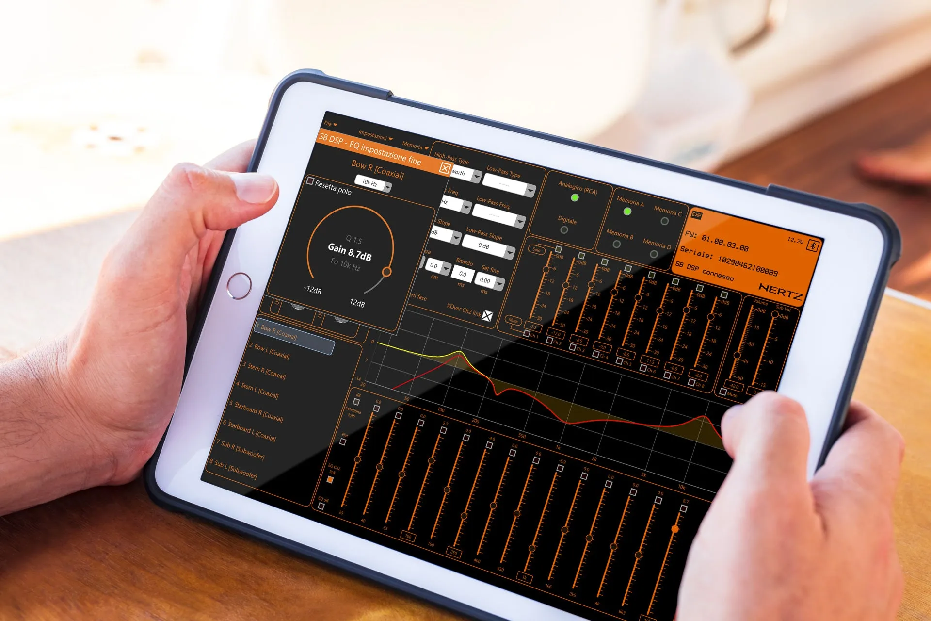 Hertz, S8 DSP