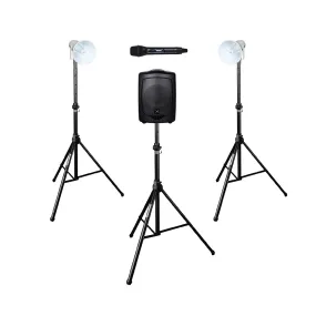 Hire - Sports Package 6.5" Portable Battery PA with Horn Speakers