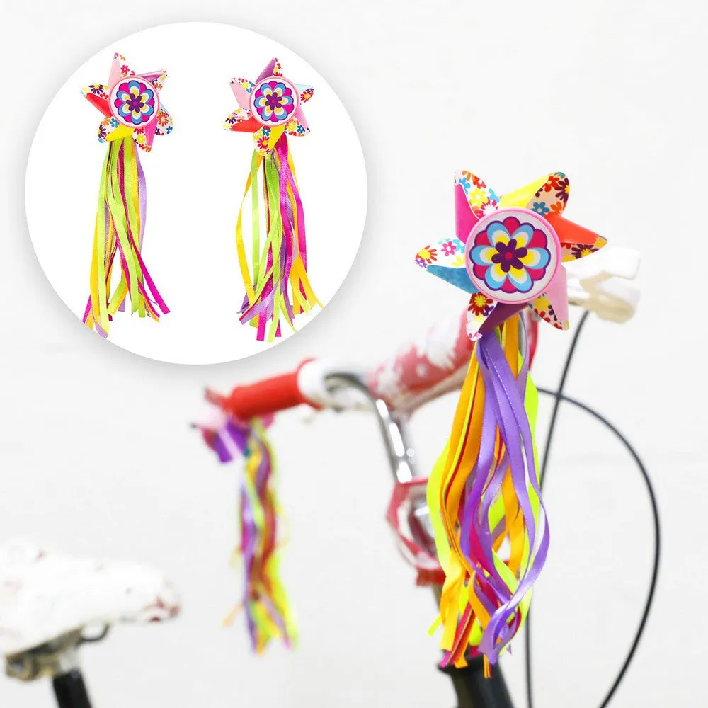 JOYSTAR Kids Bicycle Tassel Ribbon Bicycle Grips Tassel Decoration