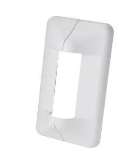 K&M 24463 Cover for Speaker Wall Mount (White)