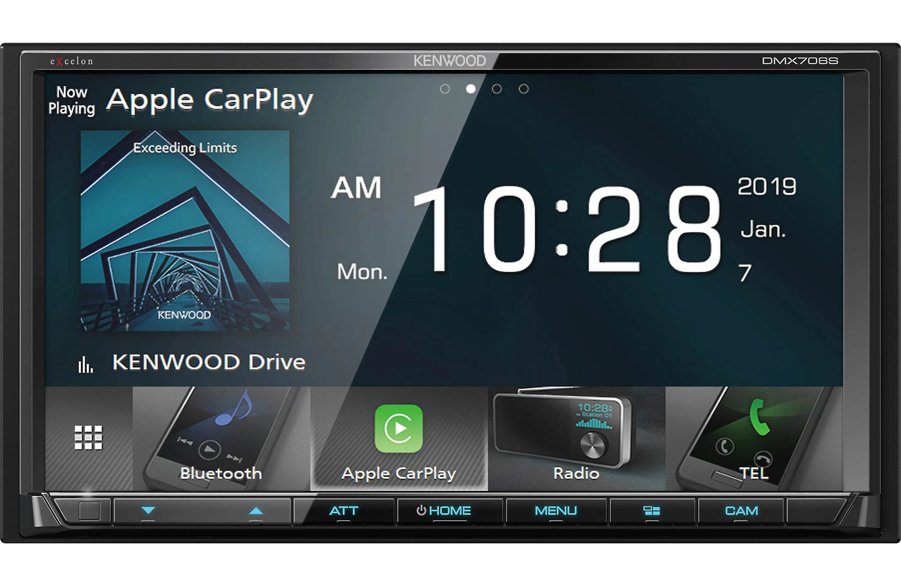 Kenwood Excelon DMX706S Digital Multimedia Receiver