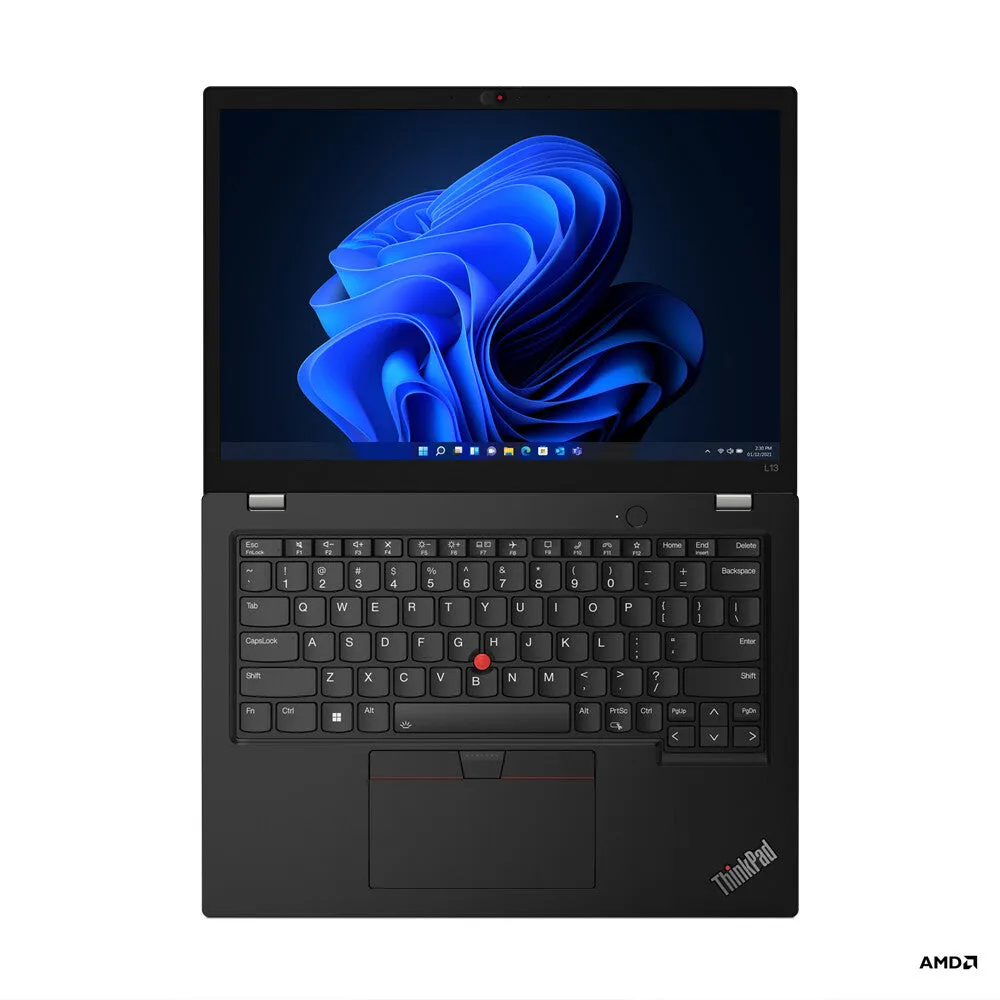 Lenovo ThinkPad L13 Gen 3 (AMD) AMD Ryzen™ 5 PRO 5675U Laptop 33.8 cm (13.3") WUXGA 8 GB DDR4-SDRAM 256 GB SSD Wi-Fi 6E (802.11ax) Windows 11 Pro Black