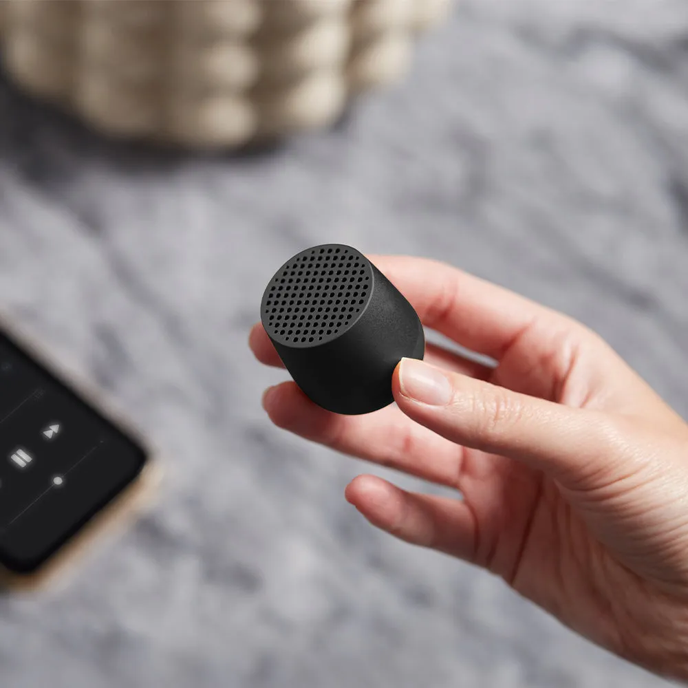 Lexon Mino  Mini Bluetooth Speaker - Black