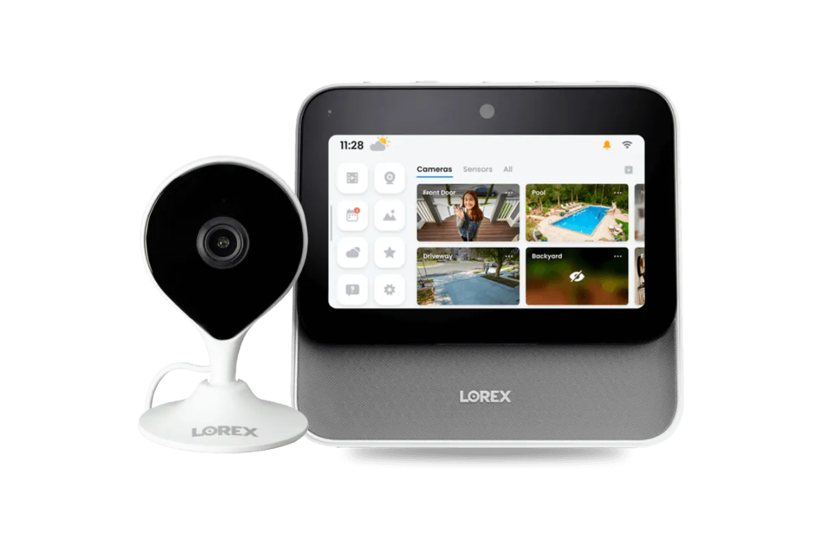 Lorex Smart Home Security Center with Indoor Security Cameras