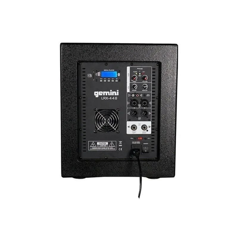 LRX-448: Portable Line Array Speaker With 12" Subwoofer