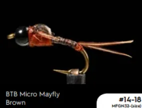 Manic BTB Micro Mayfly - Brown