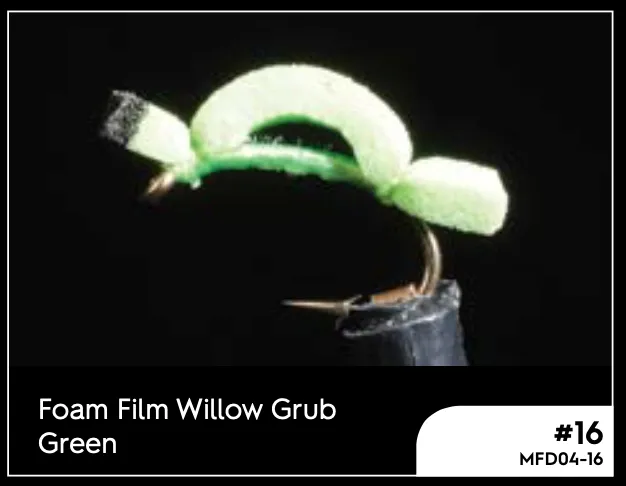 Manic Foam Film Willow Grub Yellow #18