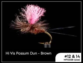 Manic Hi Vis Possum Dun - Brown