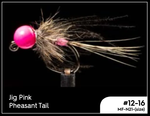 Manic Jig Pink Pheasant Tail