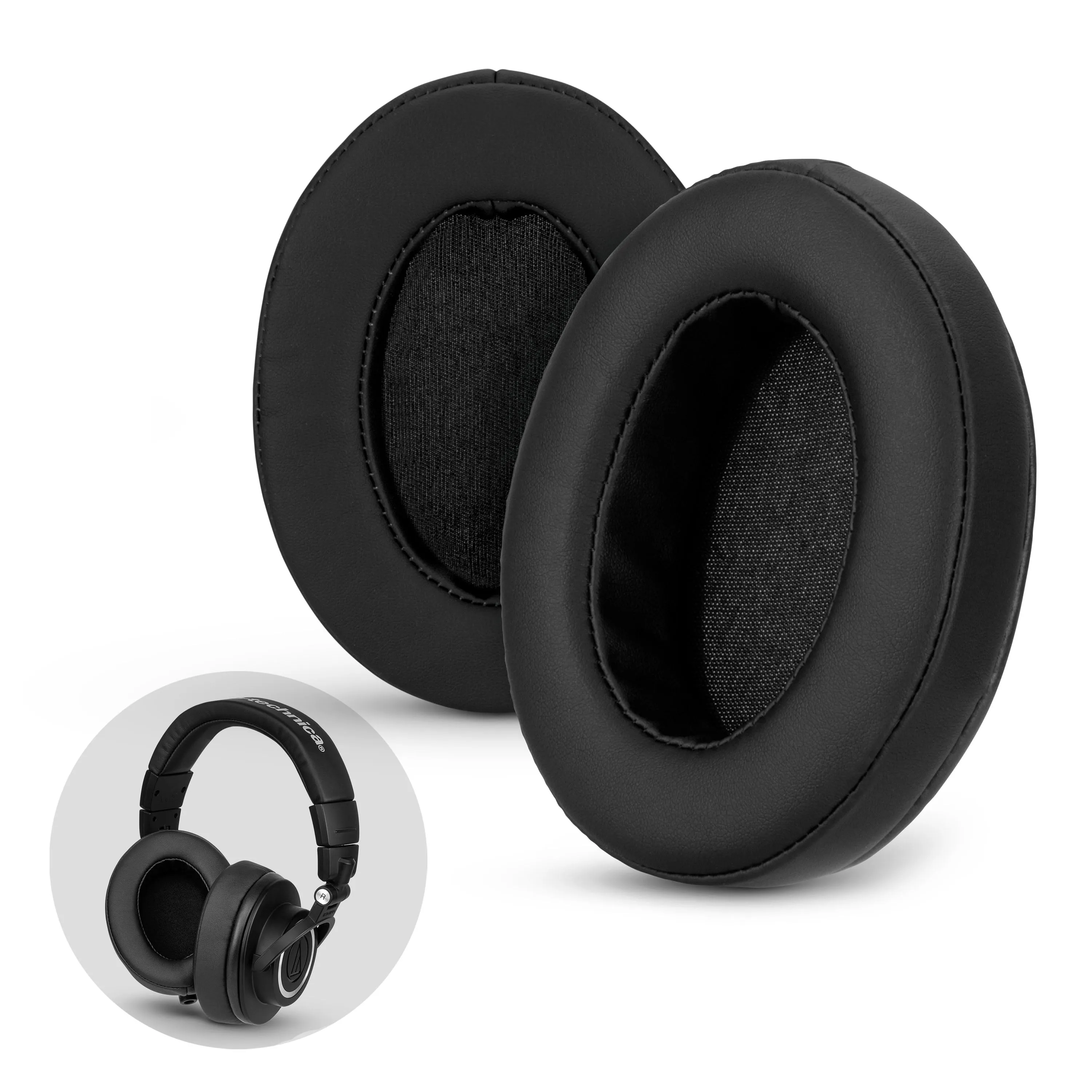 Oval Replacement Earpads - Suitable for many Headphones