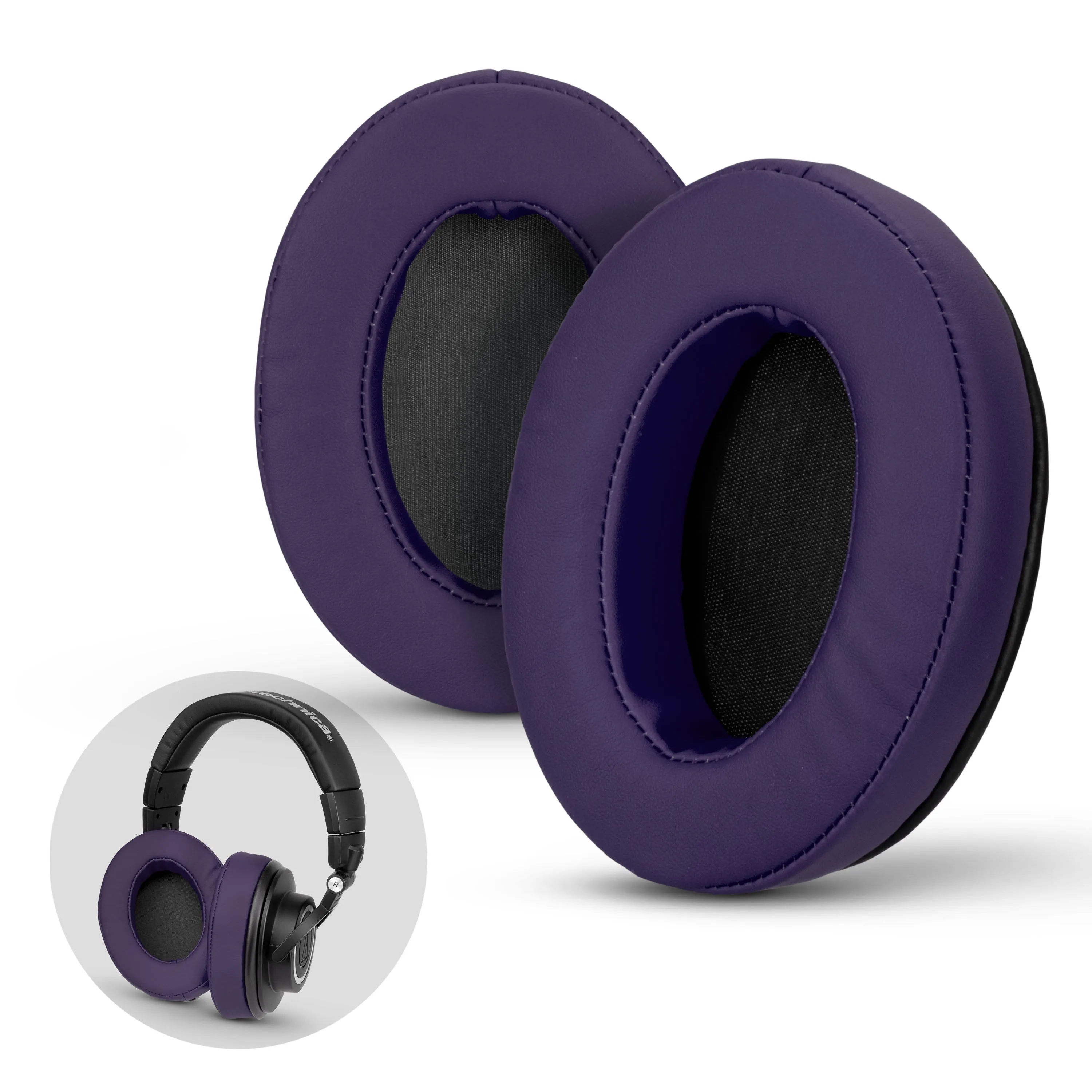 Oval Replacement Earpads - Suitable for many Headphones