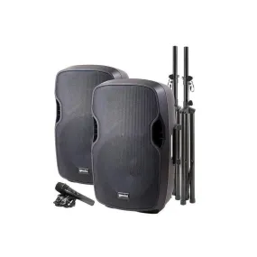 PA-SYS15: Dual Speaker PA Package