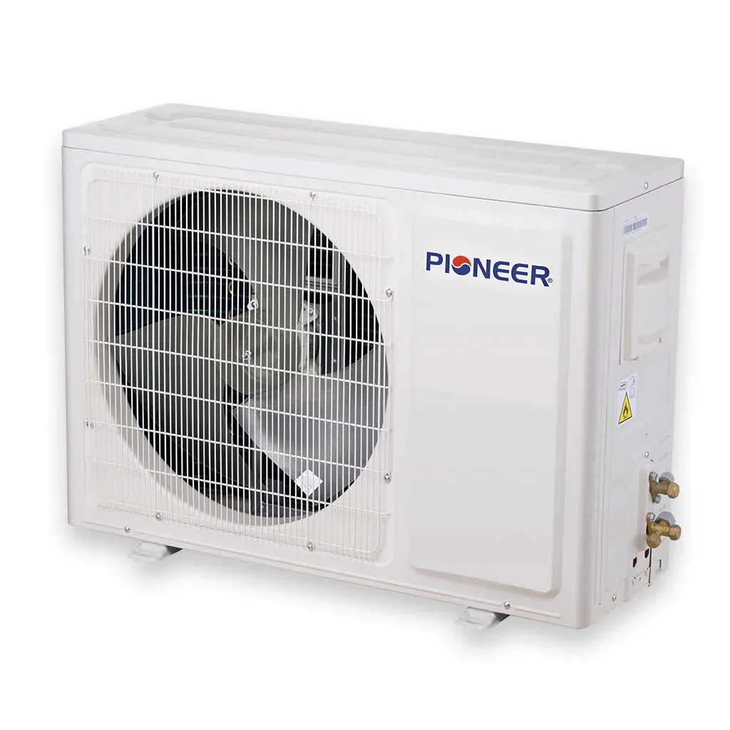 Pioneer® Hyperformance™ 9,000 BTU 25.5 SEER2 Ductless Mini Split Inverter   Wi-Fi Enabled Air Conditioner Hyper Heat Pump Full Set 230V