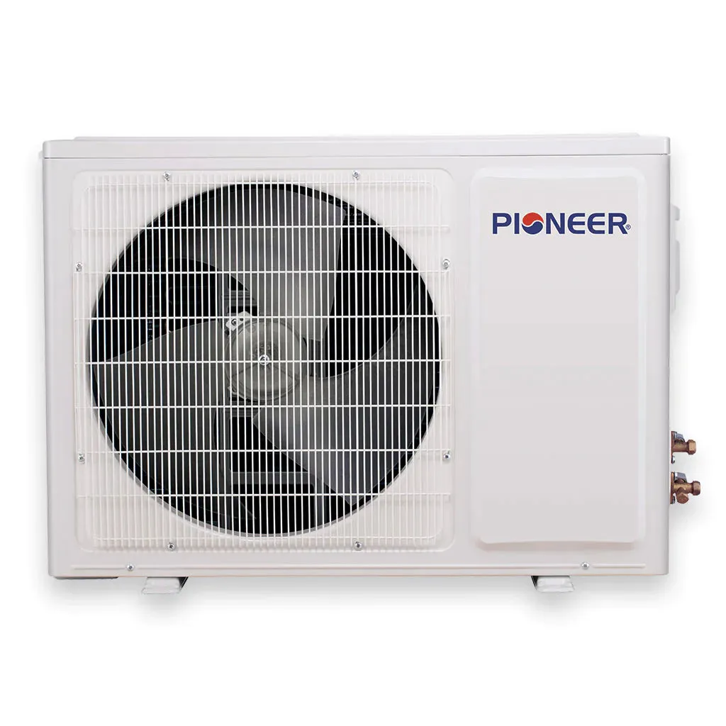 Pioneer® Hyperformance™ 9,000 BTU 25.5 SEER2 Ductless Mini Split Inverter   Wi-Fi Enabled Air Conditioner Hyper Heat Pump Full Set 230V