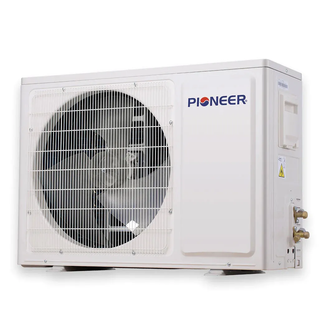 Pioneer® Hyperformance™ 9,000 BTU 25.5 SEER2 Ductless Mini Split Inverter   Wi-Fi Enabled Air Conditioner Hyper Heat Pump Full Set 230V