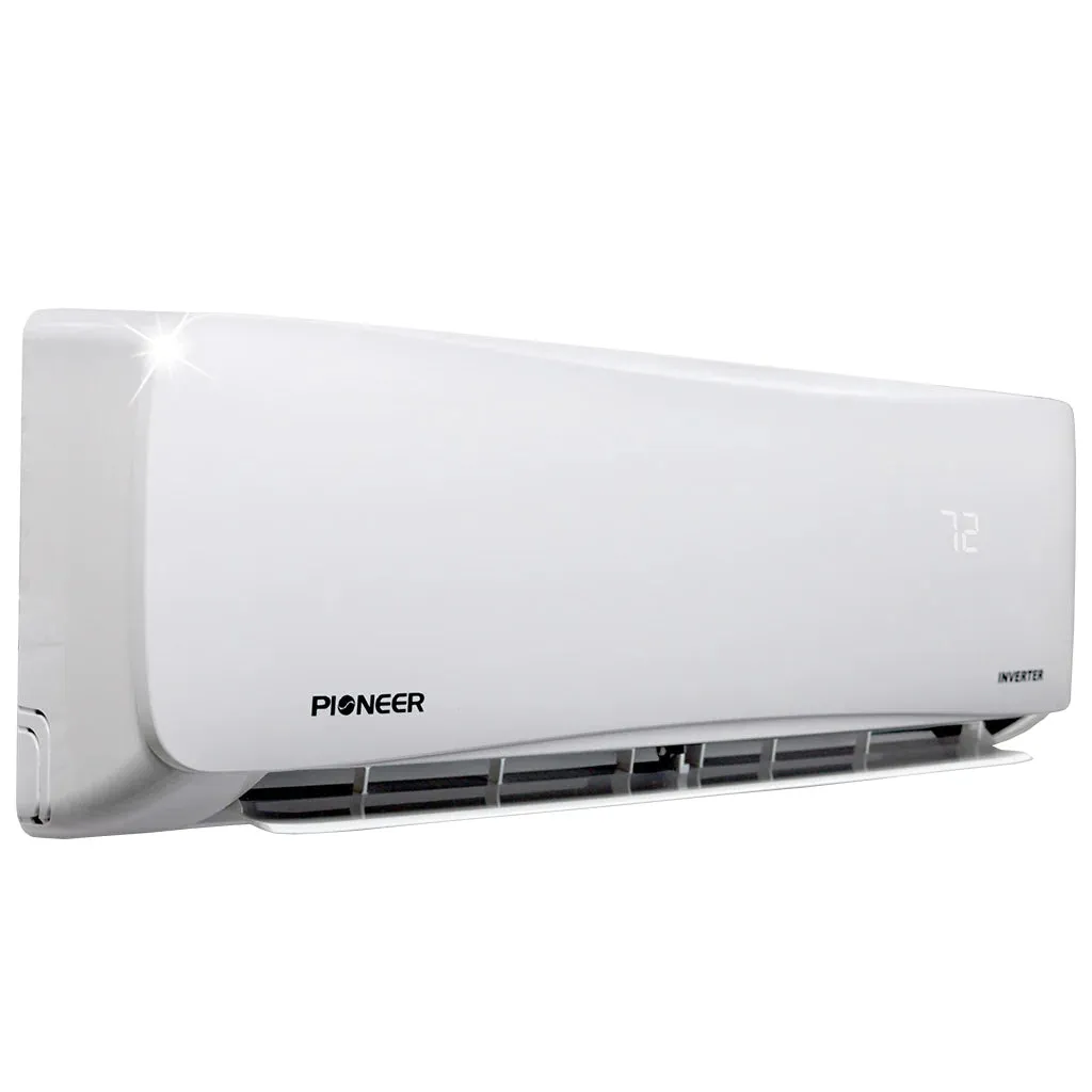 Pioneer® Multi Zone 24,000 BTU Quantum Series Wall Mount Indoor Section Split Inverter   Air Conditioner Heat Pump 230V