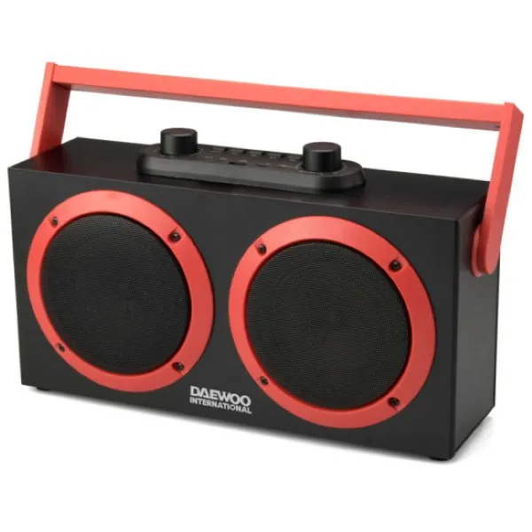 Portable Bluetooth Speakers Daewoo DSK-340 FM 15W Black