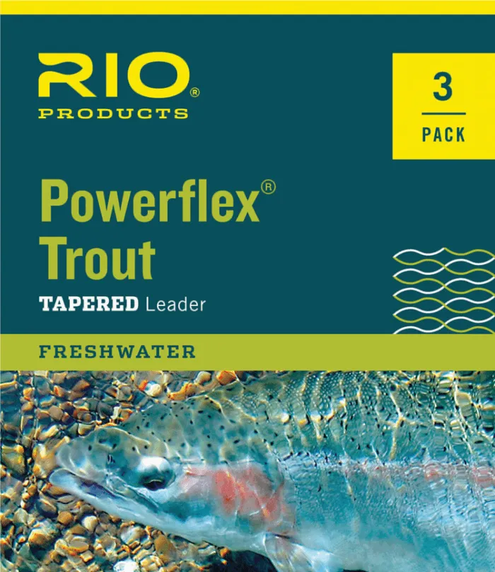 Rio Powerflex Trout Leaders - 3 pack