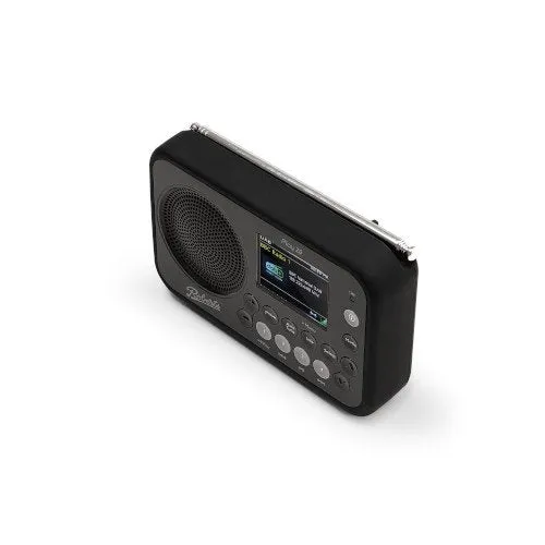 Roberts Play 20 DAB DAB  FM Portable Radio with Bluetooth Black