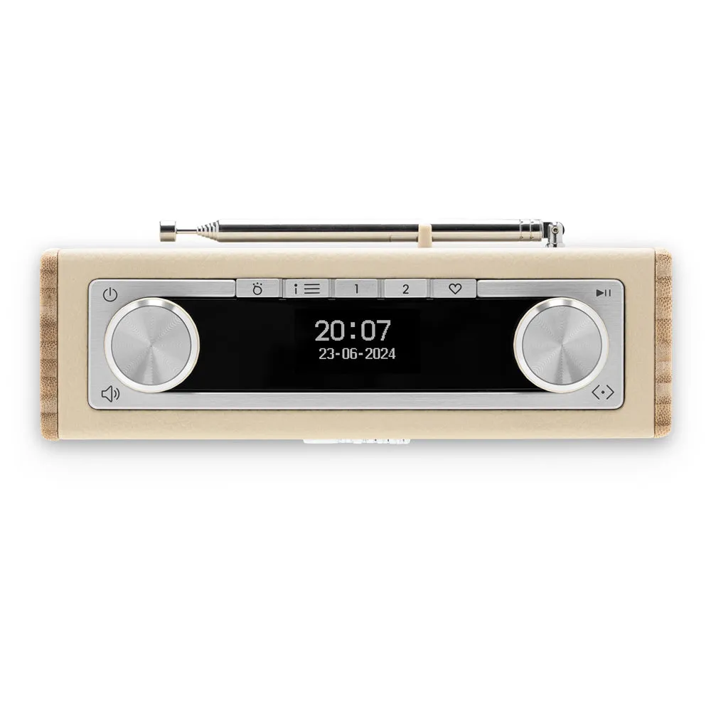 Roberts Rambler Uno DAB DAB  FM RDS Bluetooth Digital Radio Pastel Cream