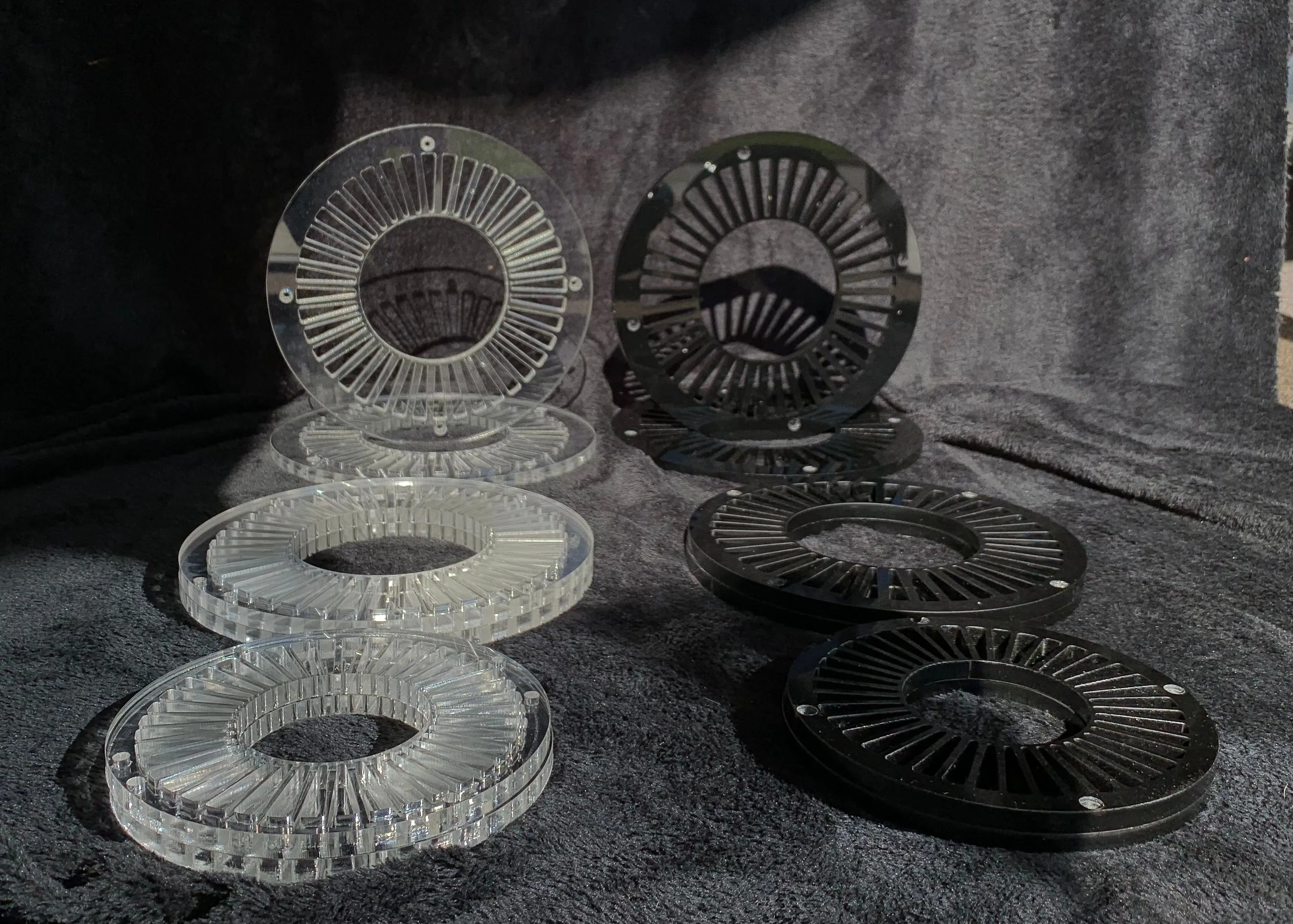 Speed Rings Acrylic Grills (pairs)