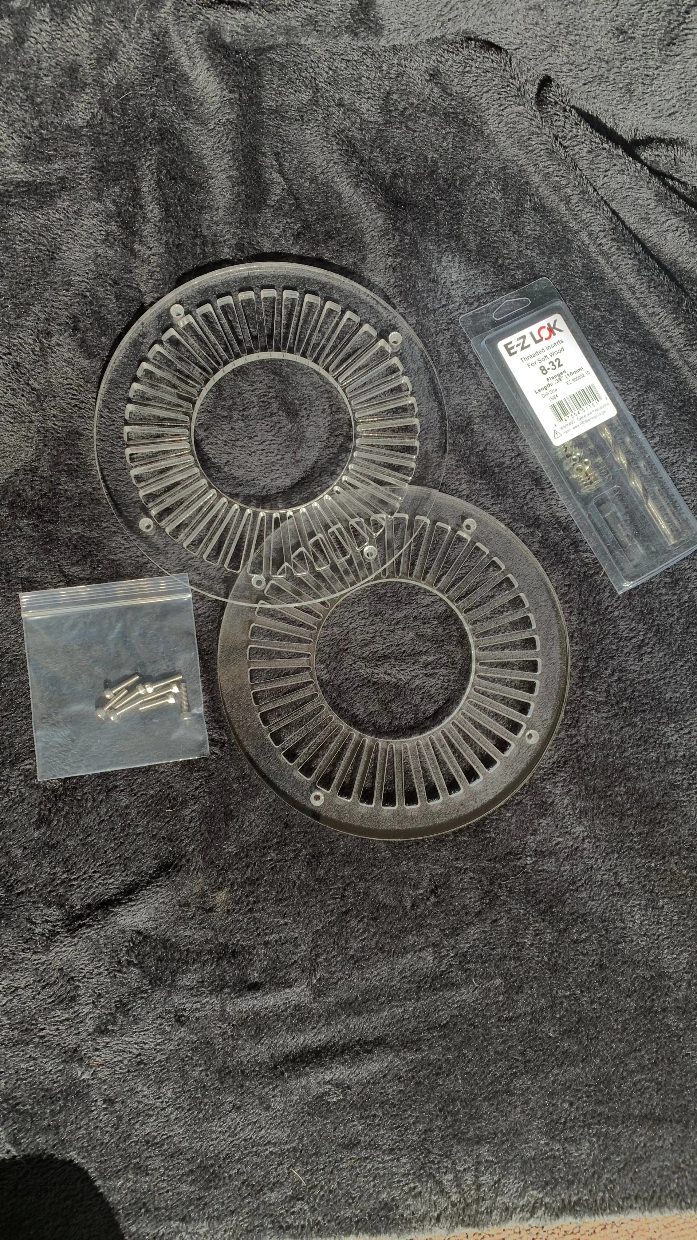 Speed Rings Acrylic Grills (pairs)