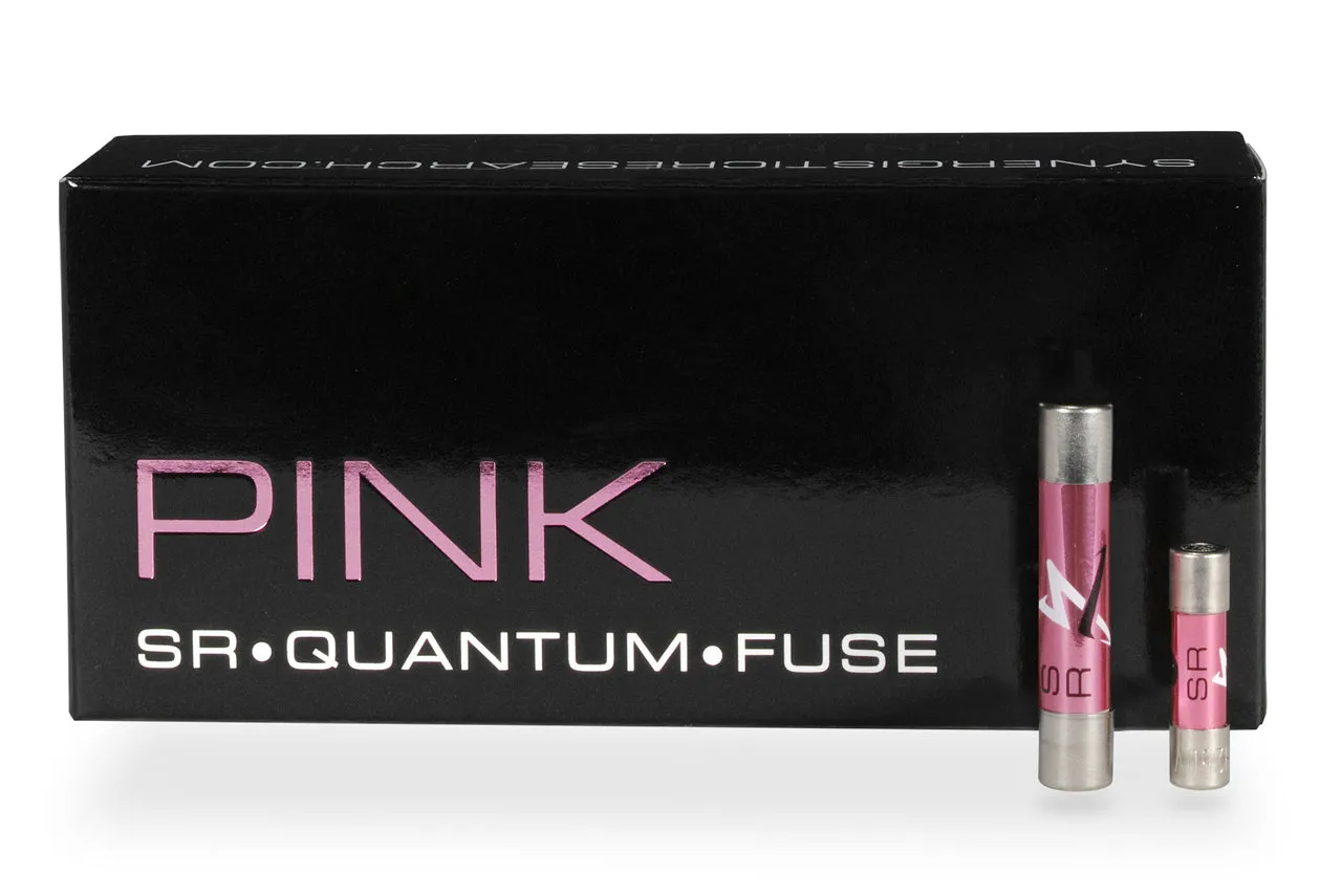 Enhanced Synergistic Research PINK Quantum Audio Fuses – Premium Performance Upgrade