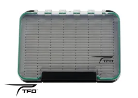 TFO XL D/S Waterproof Clear Lid Streamer Slit Foam Fly Box