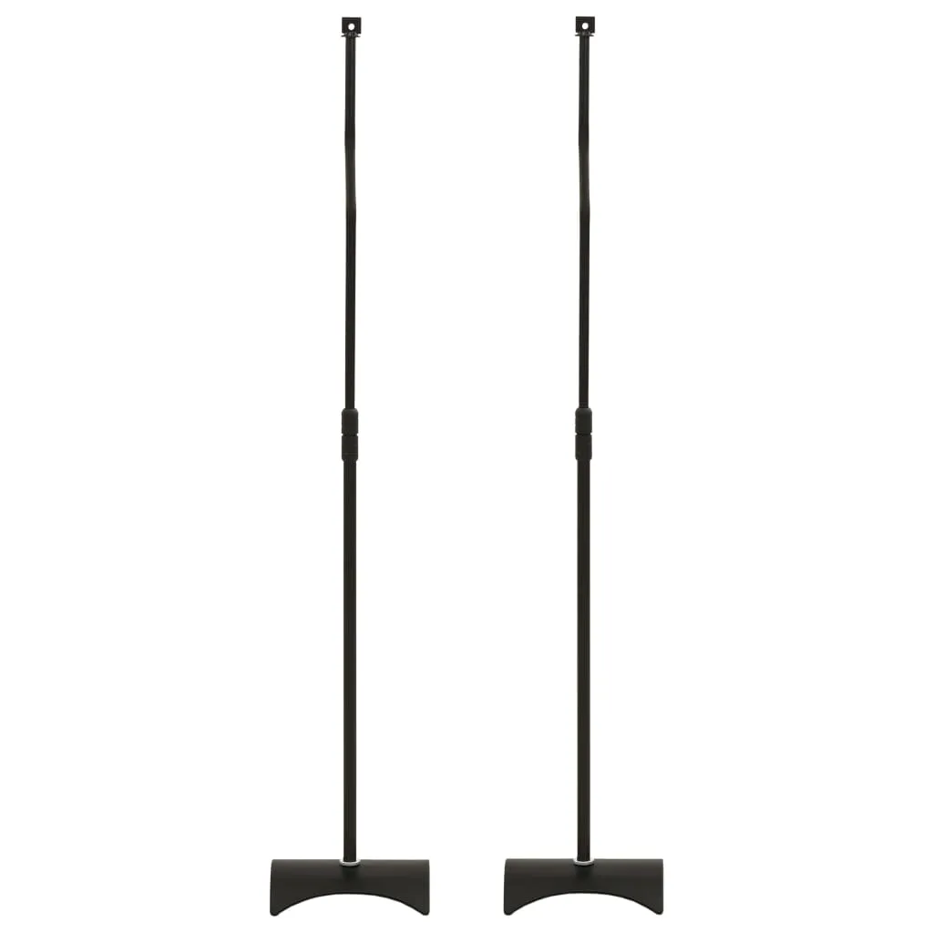 Universal Speaker Stand Black 2 pcs