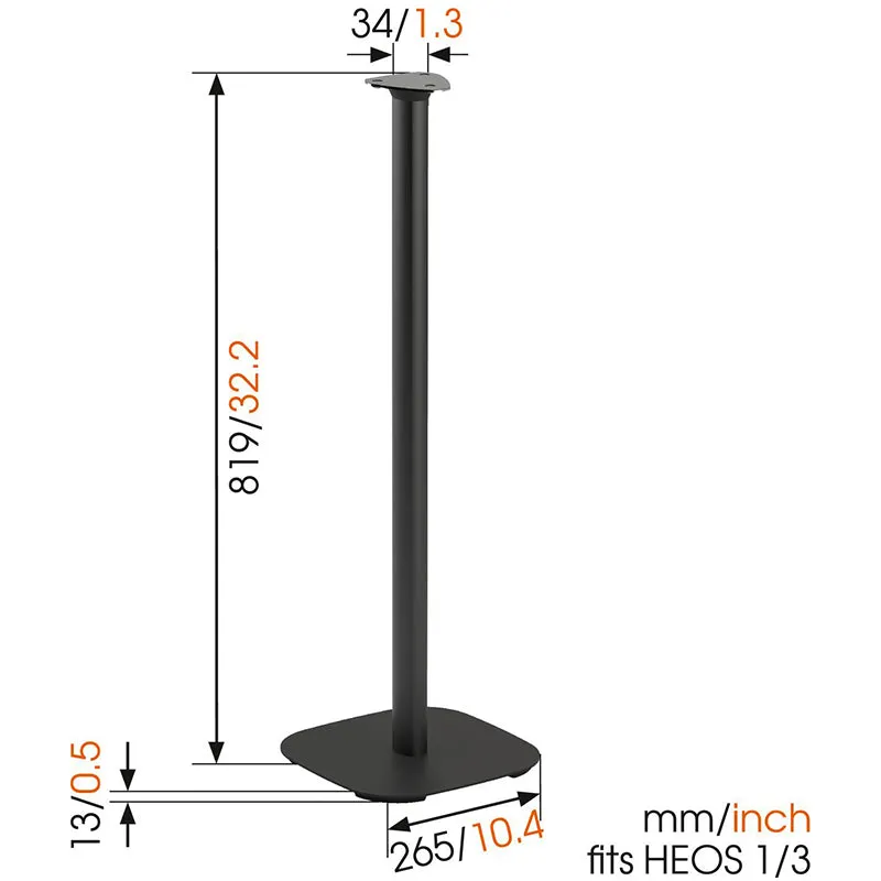 Vogels SOUND 5313 Speaker Stand for Denon HEOS 1 / HEOS 3