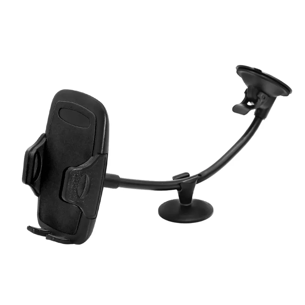 Windshield Car Phone Mount Universal Cell Phone Holder Stand Long Arm Holder for iPhone 11 12 13 Pro Xs Max Xiaomi Huawei